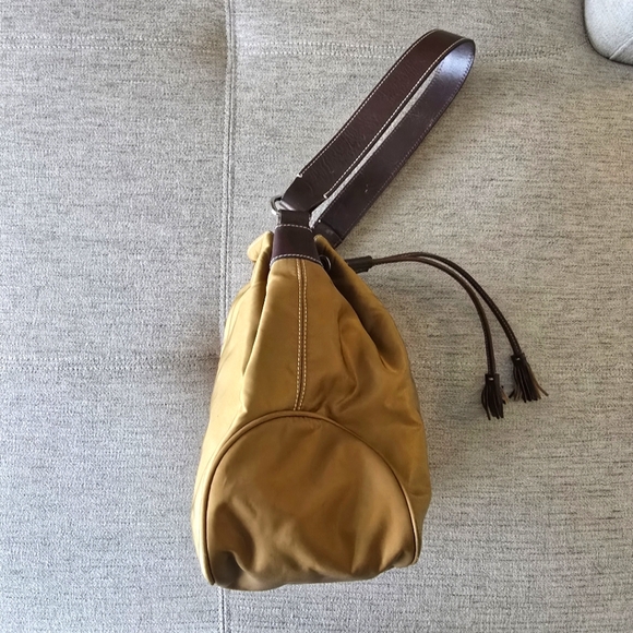 Dooney & Bourke Copper Wayfarer Drawstring Bucket Bag - Picture 3 of 8